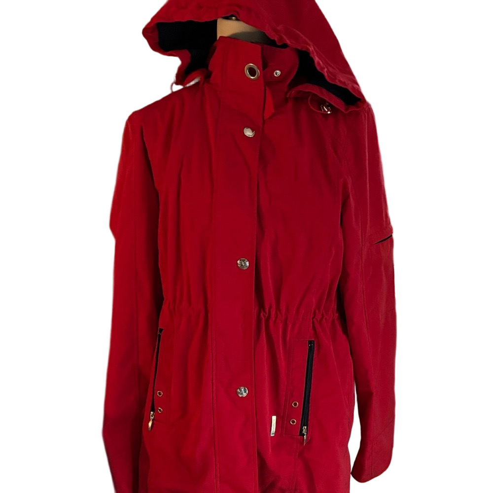 Liz Claiborne Red Hooded Ski Jacket